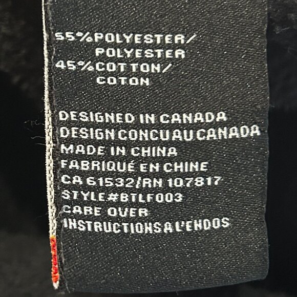 Brunette the Label Black “BLONDE” Sweatshirt Women’s S/M Cozy Casual Pullover - Picture 4 of 4